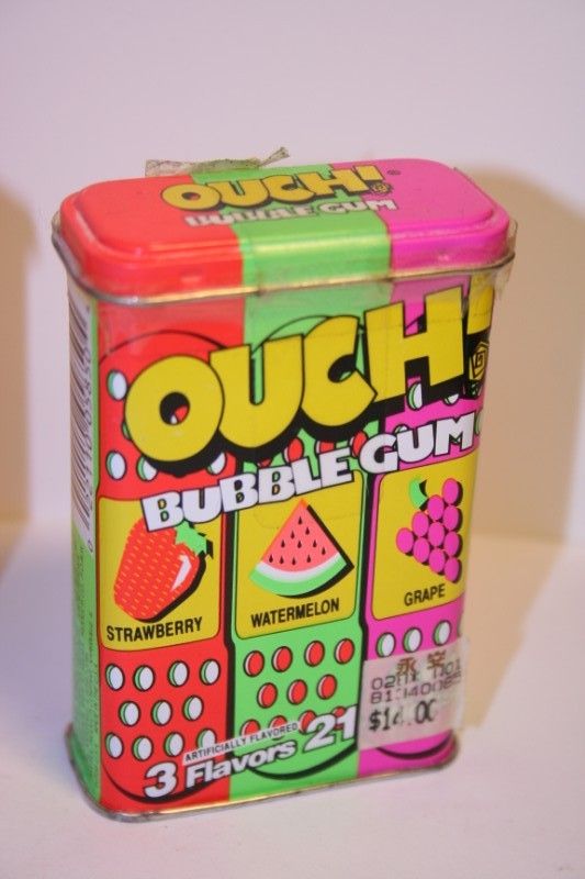Fruit Flavoured Bubbe Gum Tin