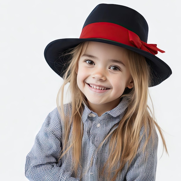 Girl Ribbon Cap