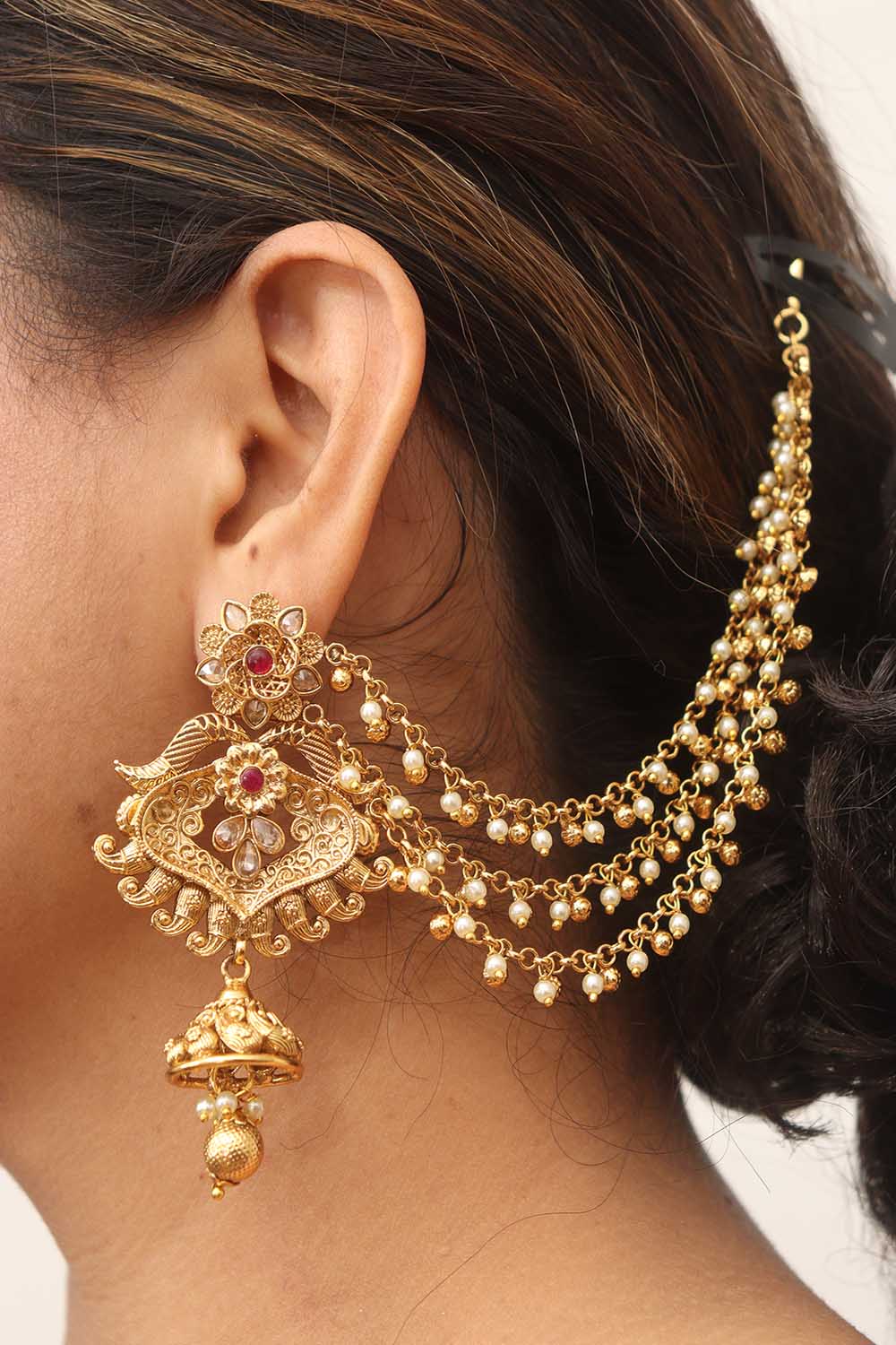 Golden Chain/Earing