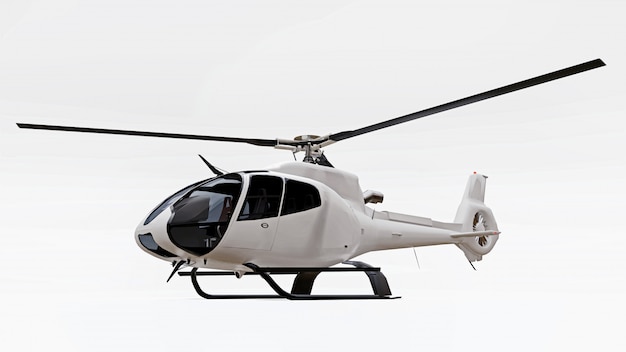 Helicopter White