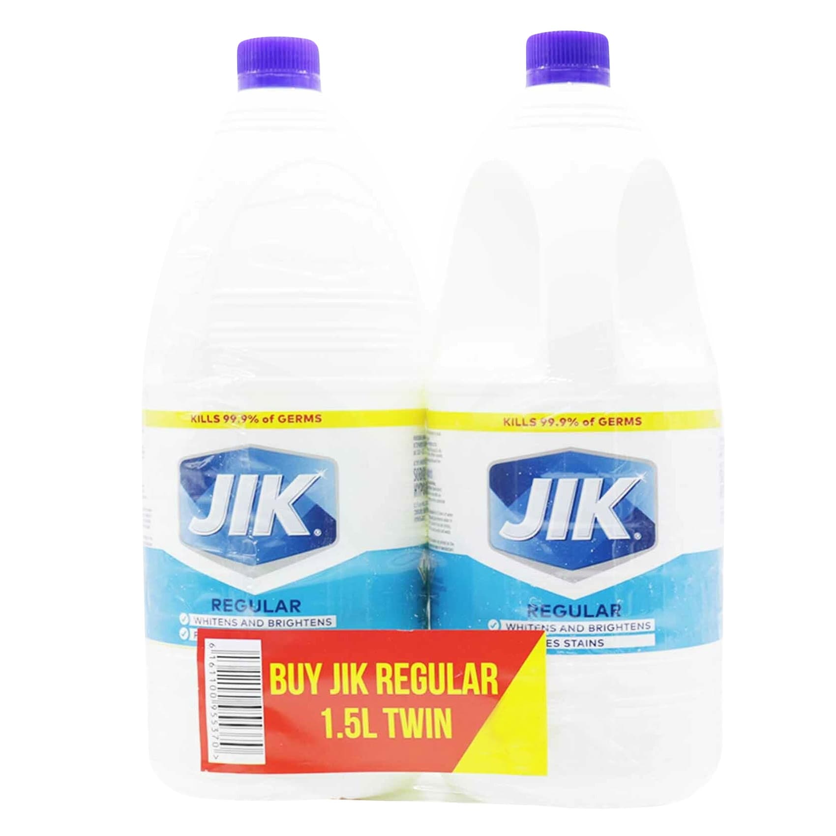 Jik Bleach 1.5L Twin Pack