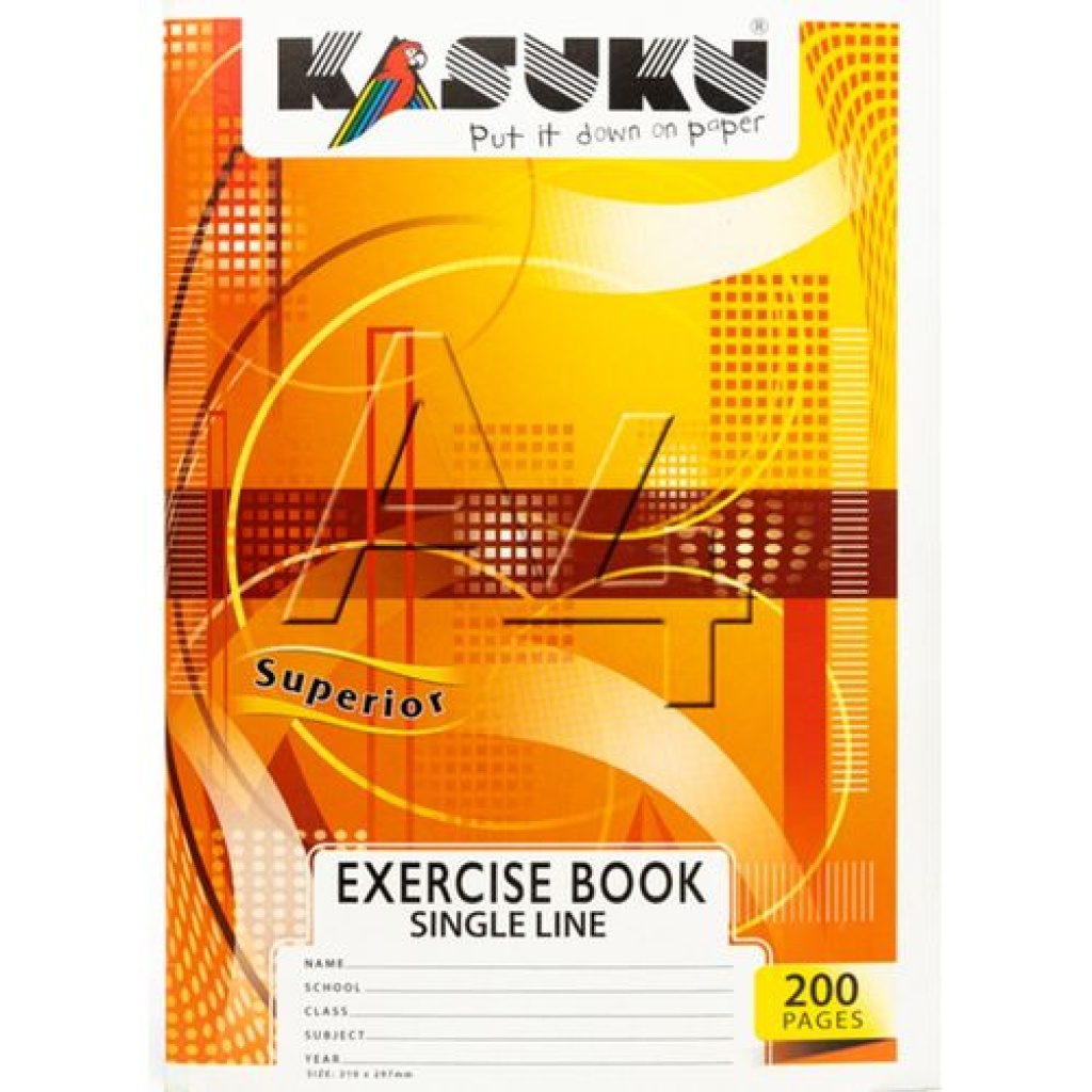 Kasuku Exercise Book 200Pages