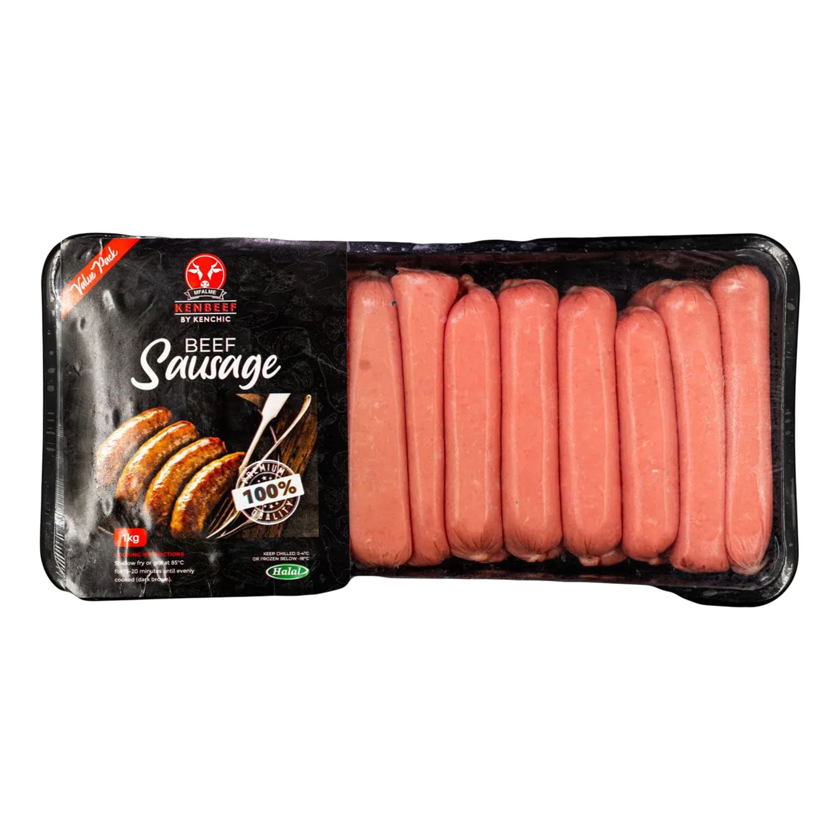 Kenbeef Sausage 400Gms 8Pcs
