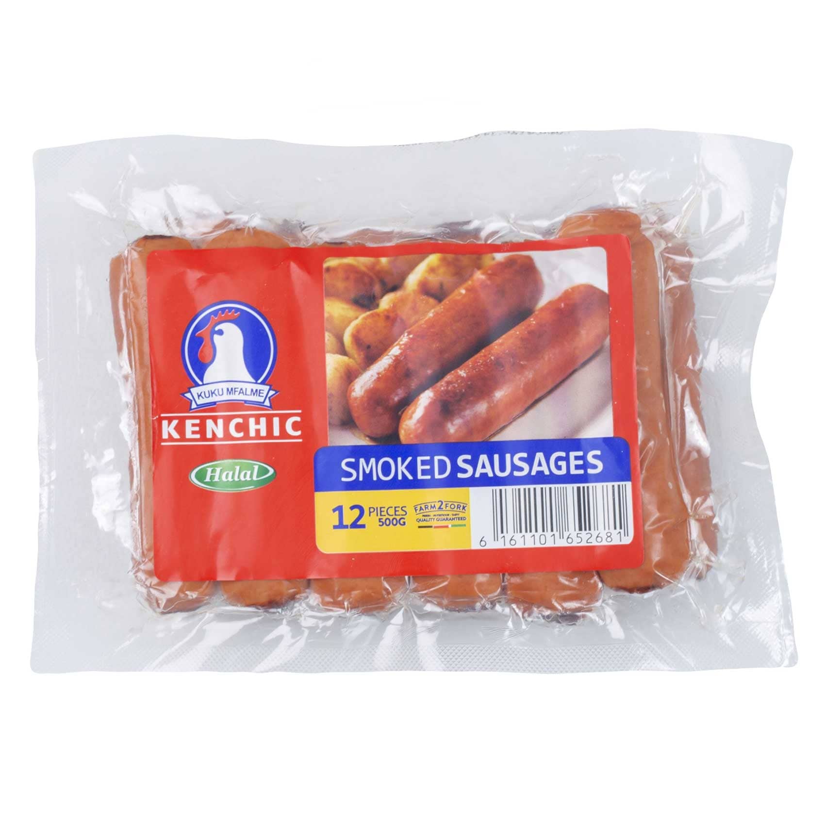 Kenchic Chicken Sausages 500G 10Pcs