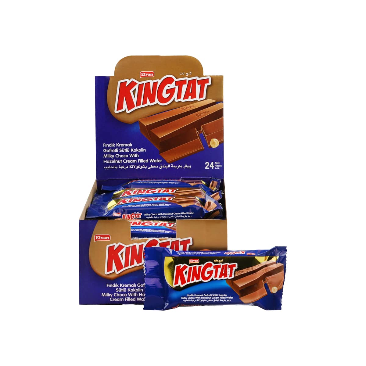 Kingtat Chocolate Wafer With Hazelnut