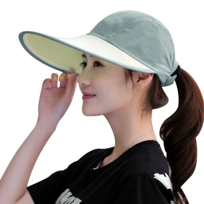 Ladies Sun Half Cap Small