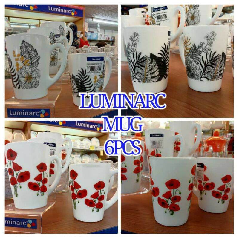 Luminarc Ess. Florine Mug 6Pcs Set