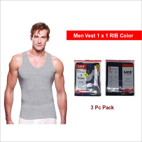 Lux Men Vest Premium 3 Pairs