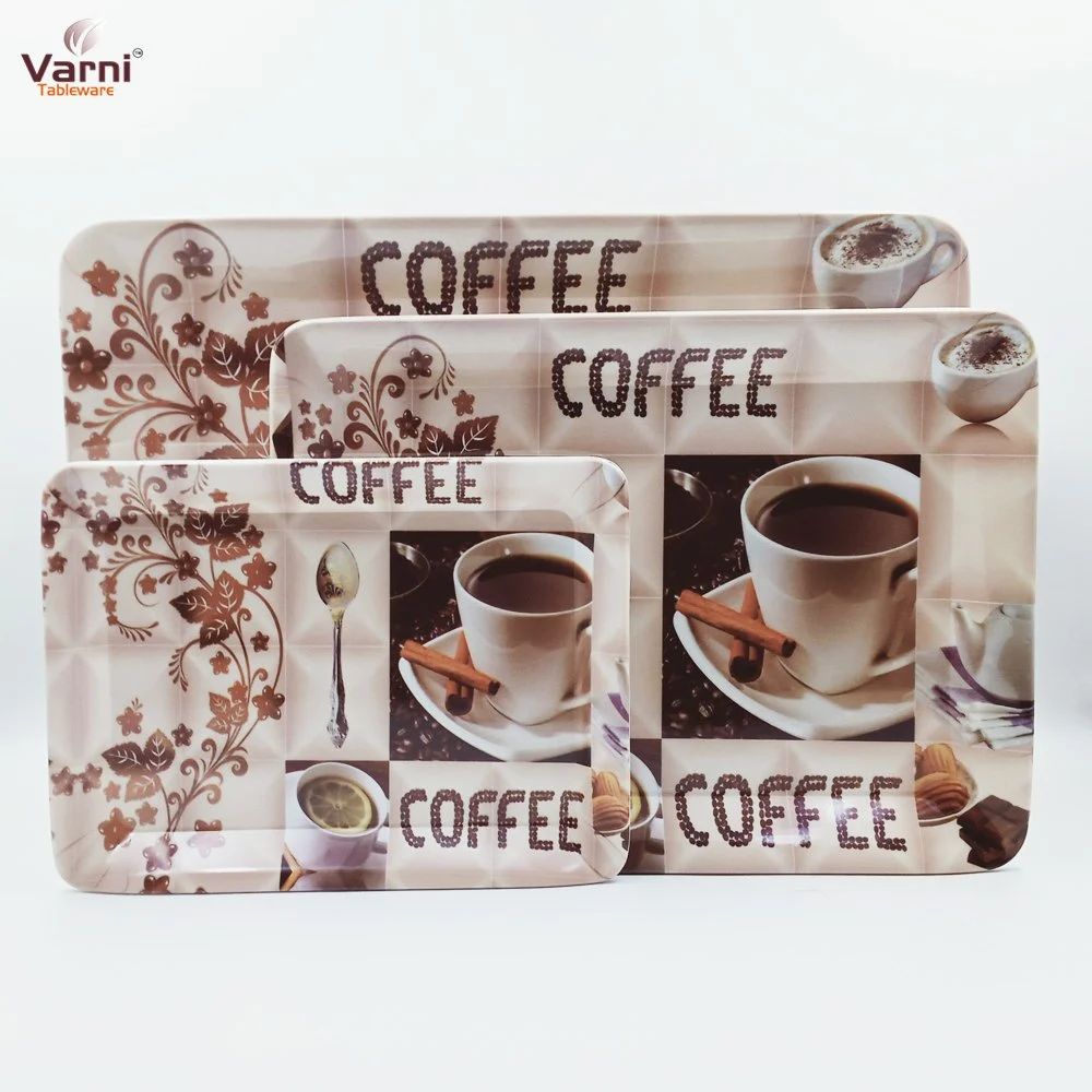 Melamine Coic/Coffee Tray T82004