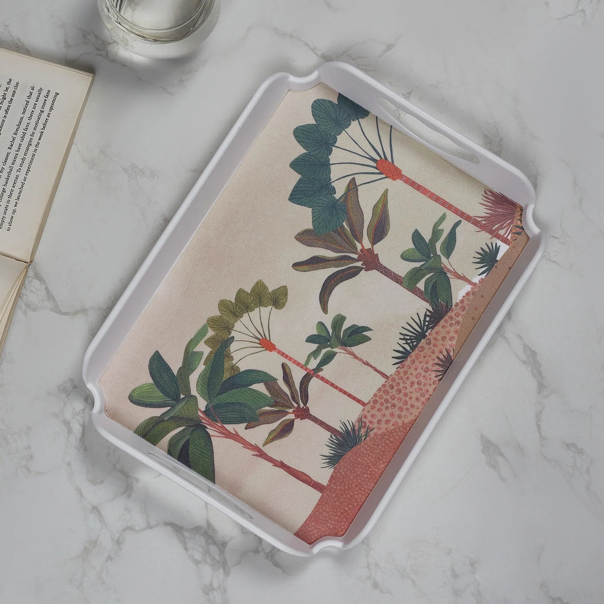 Melamine Oasis To-02 Deco Serving Tray