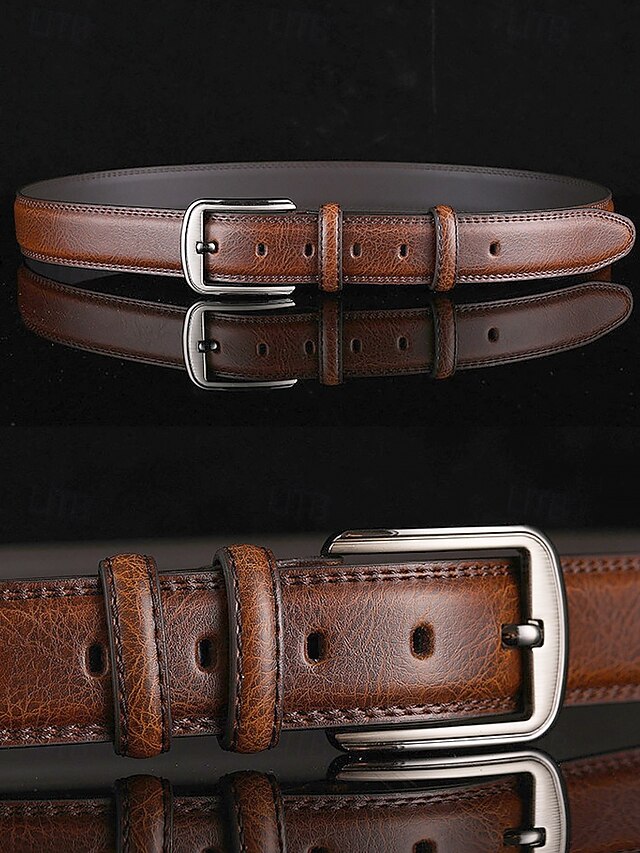 Men Leather Belt