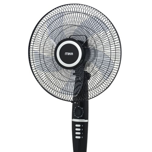 Mika Stand Fan 16 Blk&Slv Mfs1644R/Bs