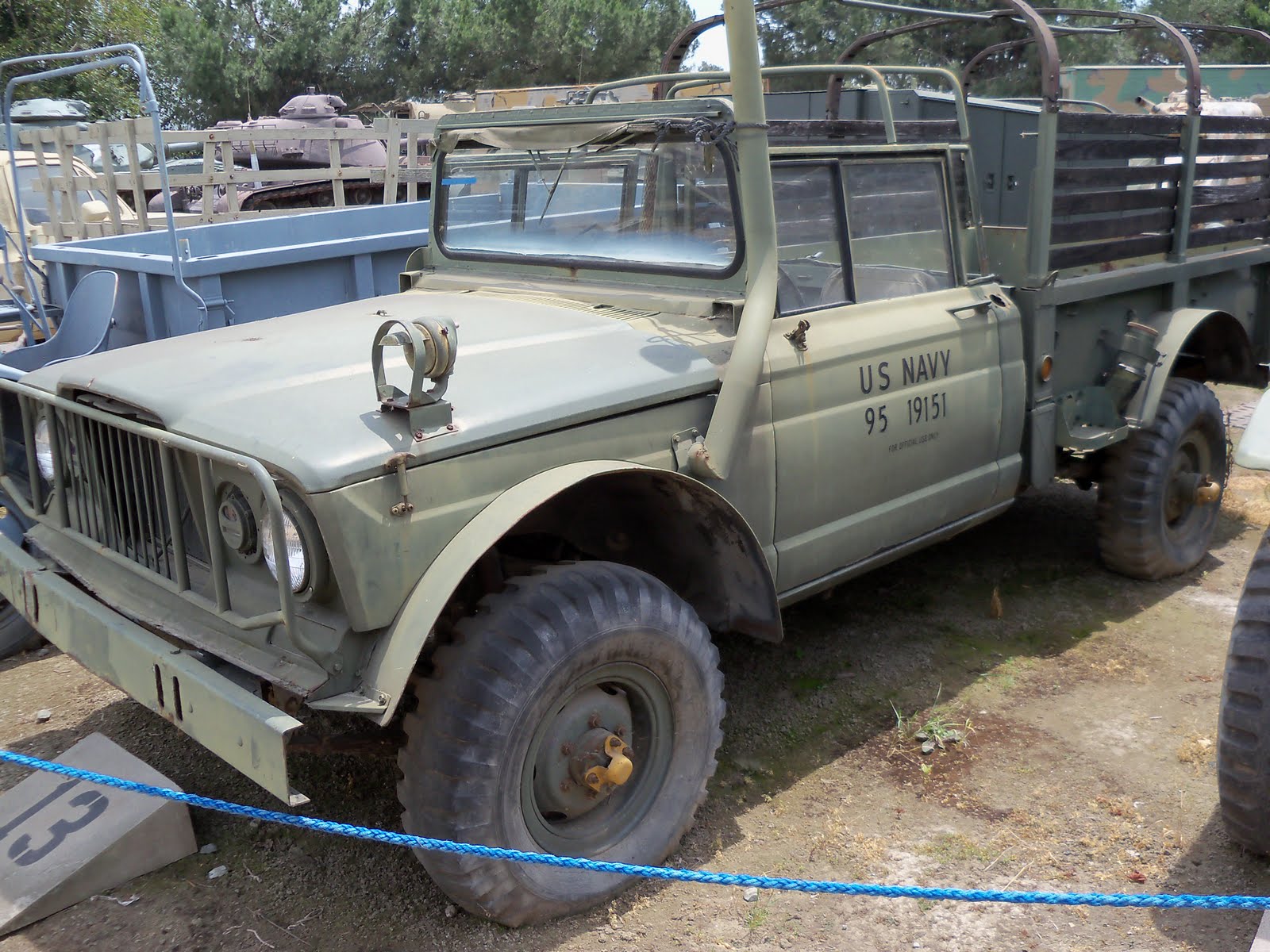 Military Car B/ No 156/Pick Up