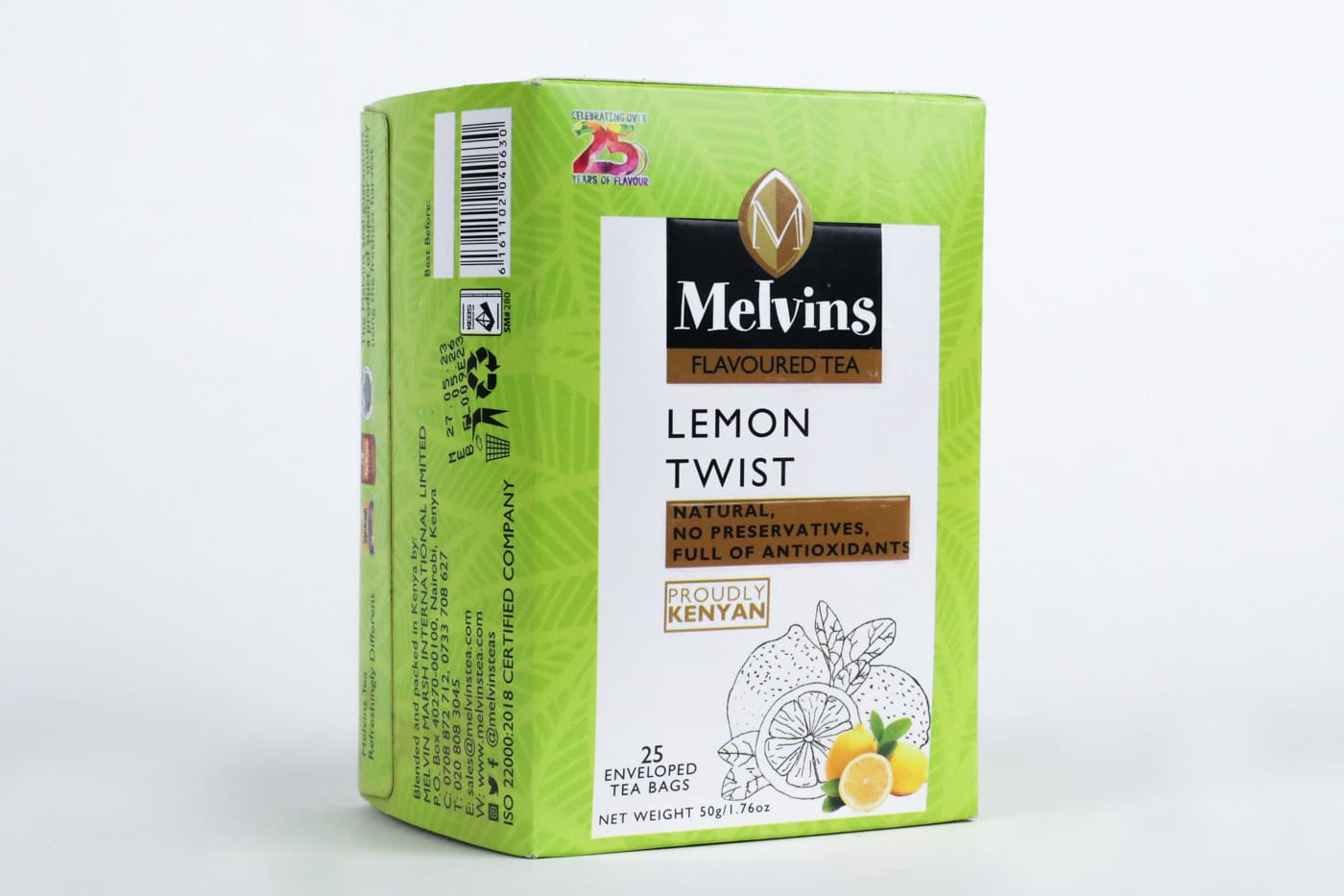 Melvin Lemon & Tea Ginger Tb 20S (Tg)