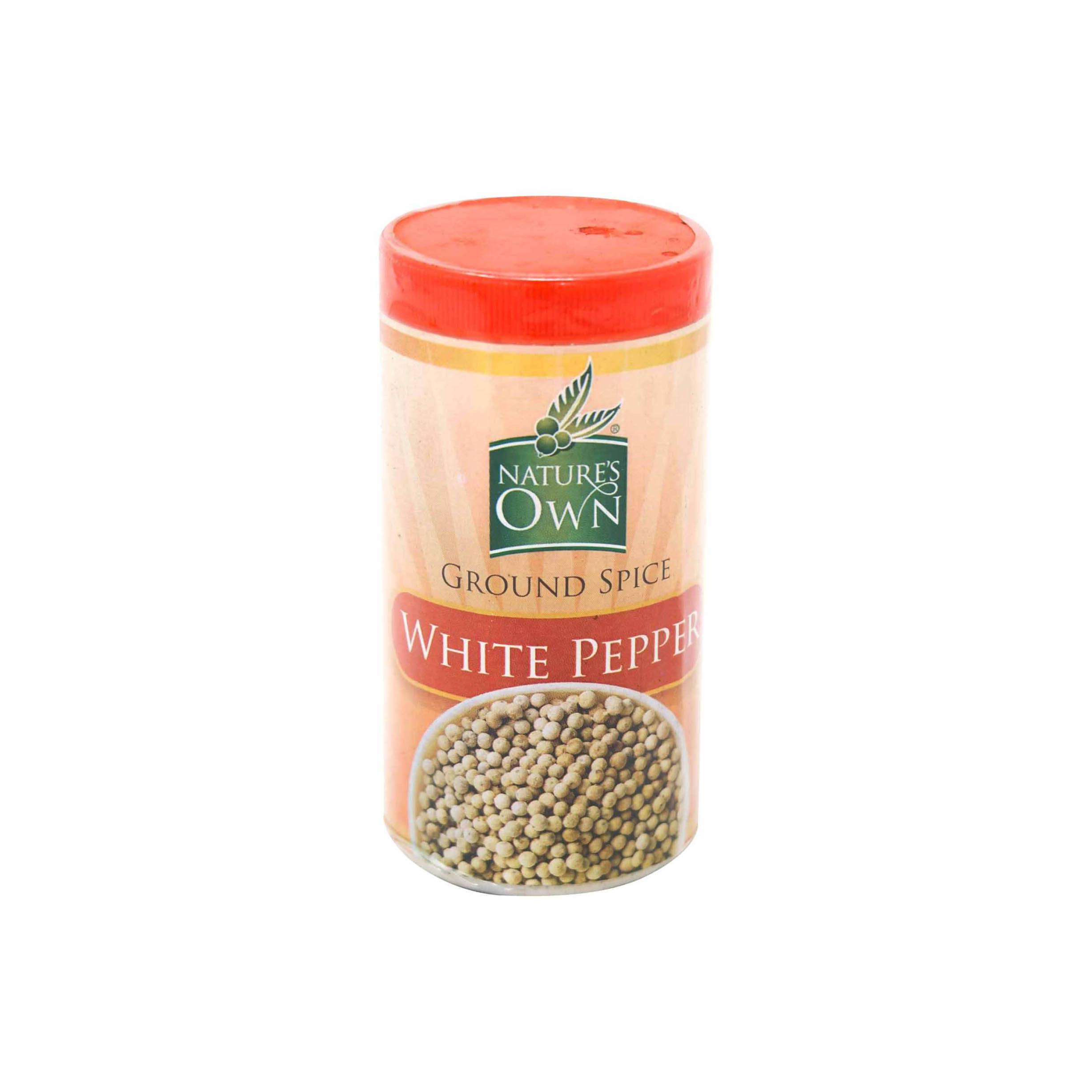 Natures Own White Pepper 100G