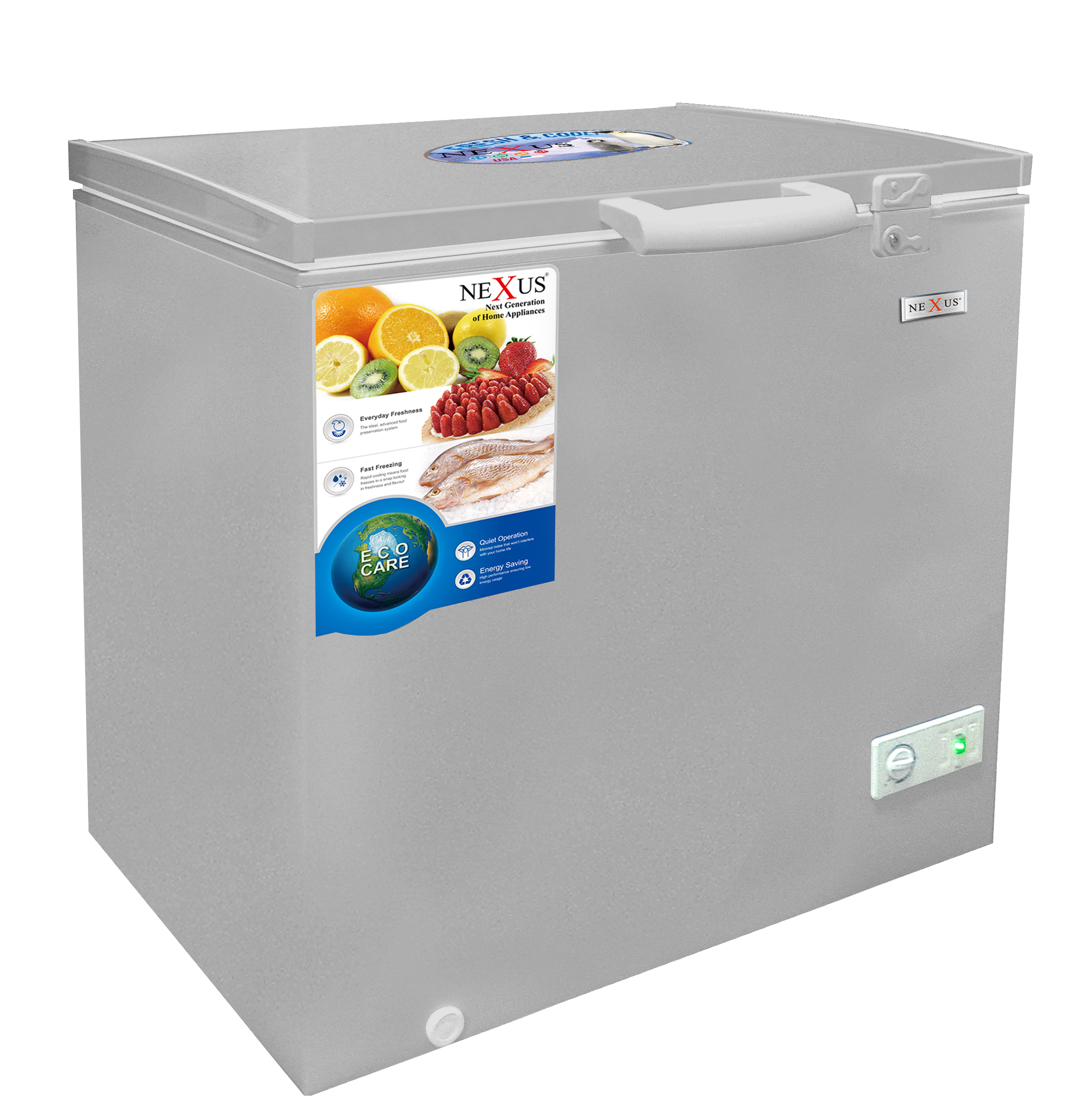 Nexus Chest Freezer Nx-265E 200L