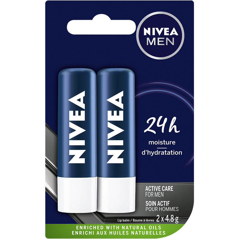 Nivea Lip Balm Active Care 4.8G