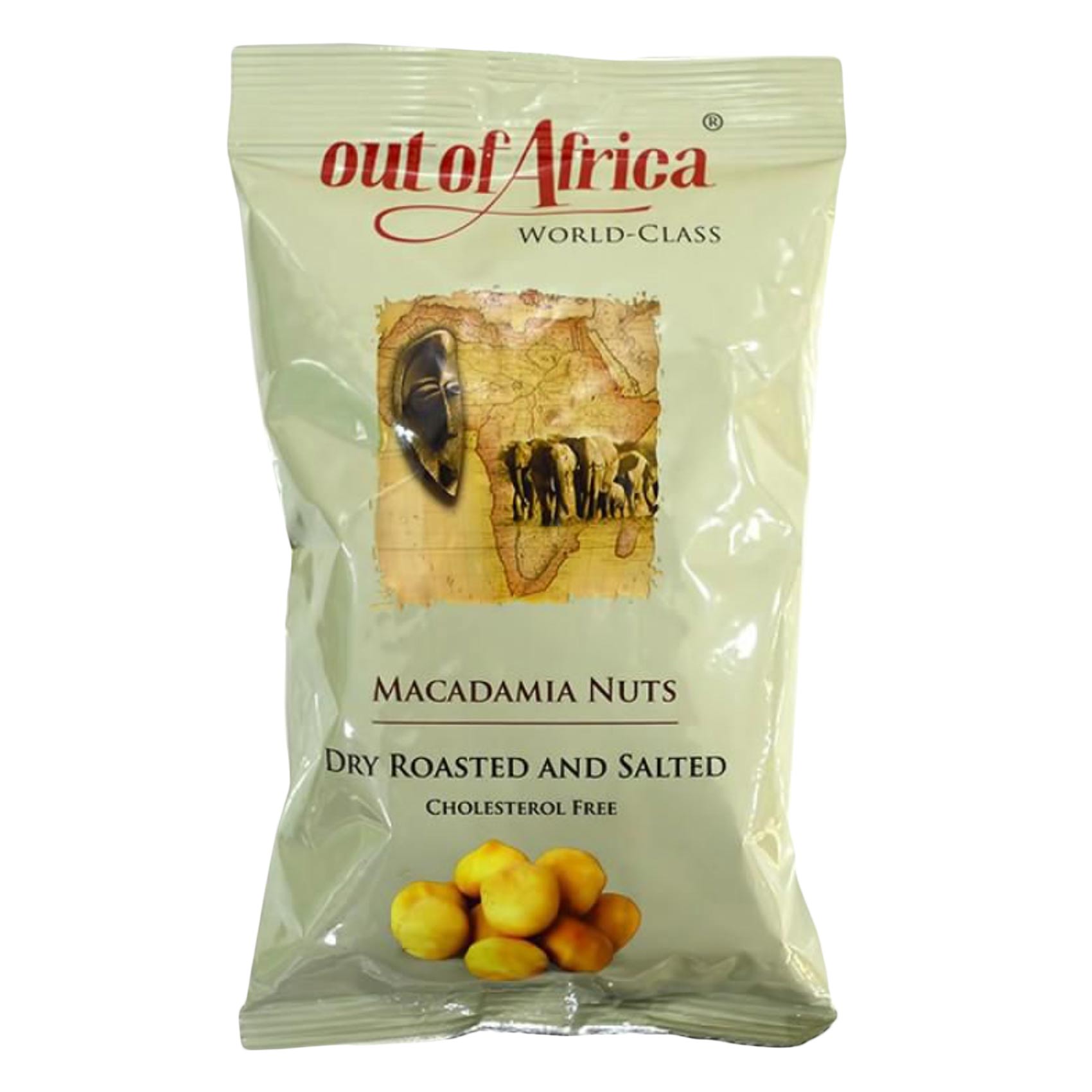 Out Of Africa Macadamia Roasted & Salted 50G