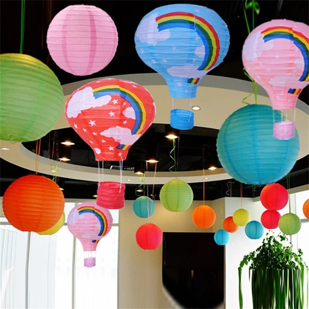 Paper Hanging Ballons 40Pcs