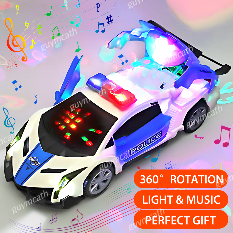 Police Car 360 Rotate No.yj388-18