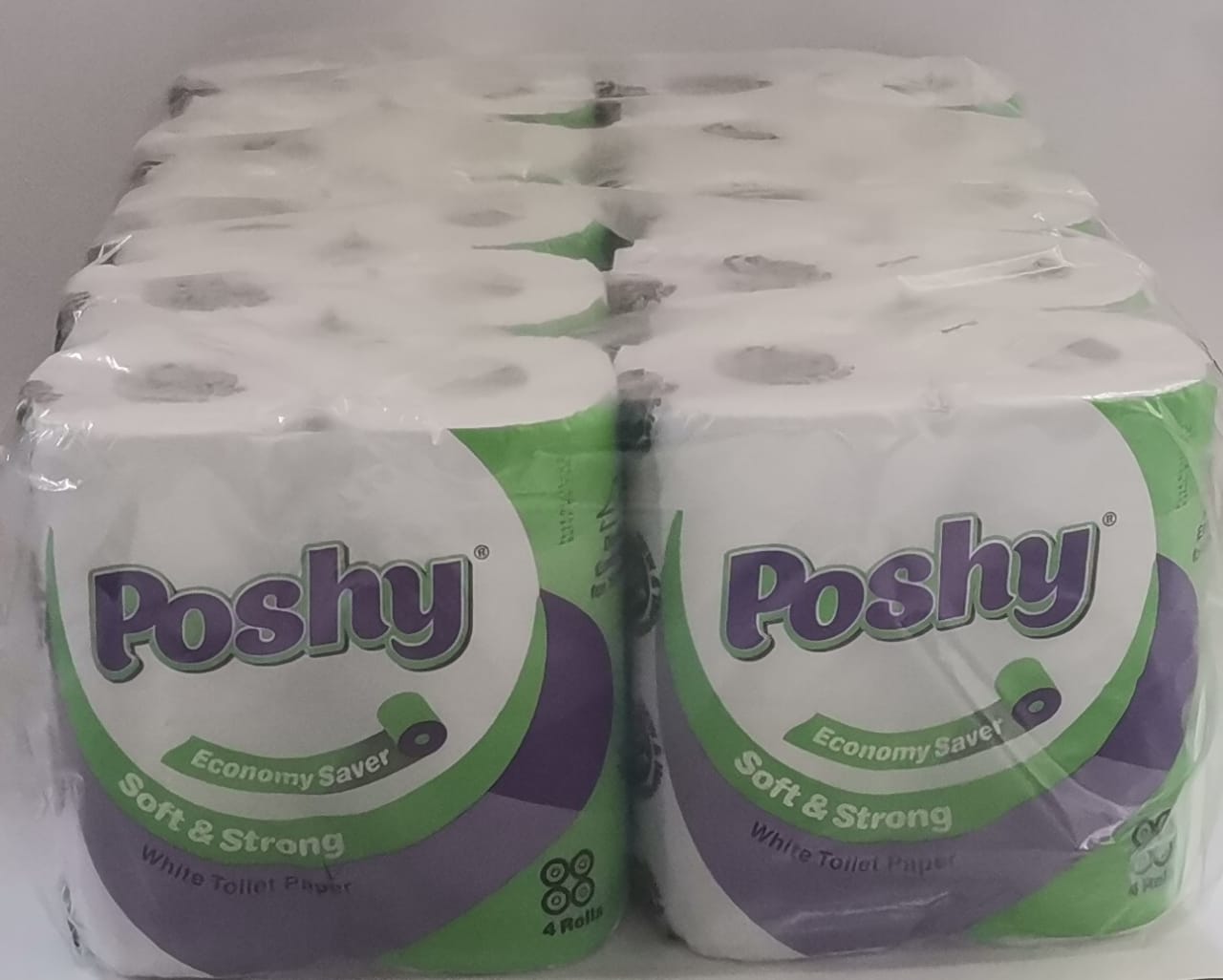 Poshy Toilet Paper 4Pack