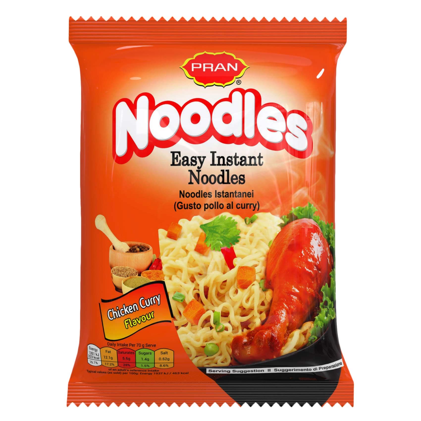 Pran Noodles Beef/Chicken Curry Single 70G
