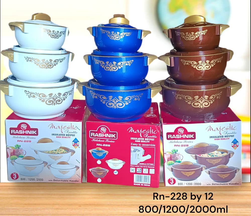 Rashnik Insulated Hotpot 2Pc Rn-217