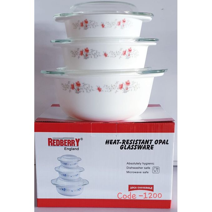 Redbery Opal Casserole 3Pc L/S