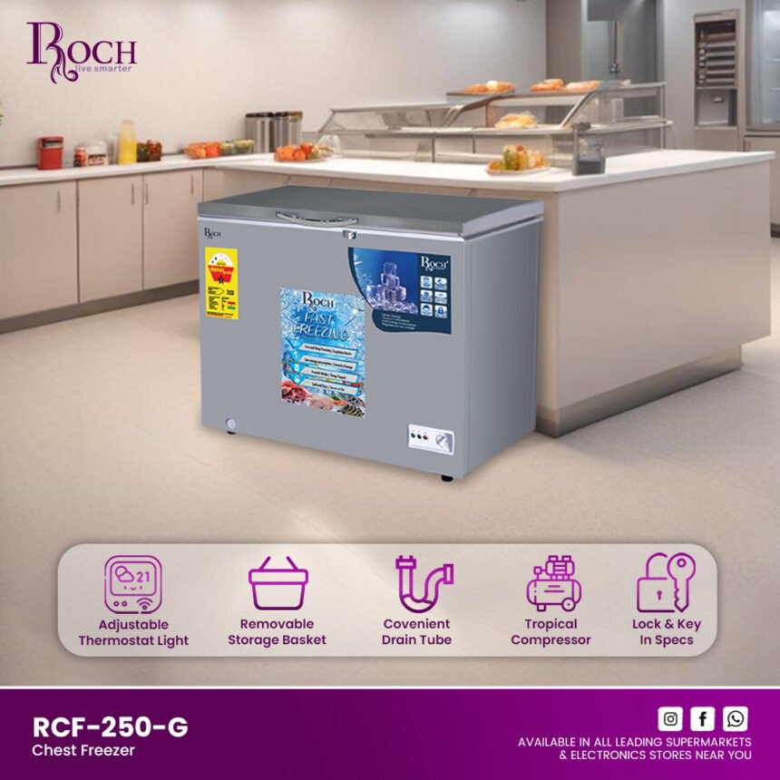 Roch Freezer Rcf-250-G