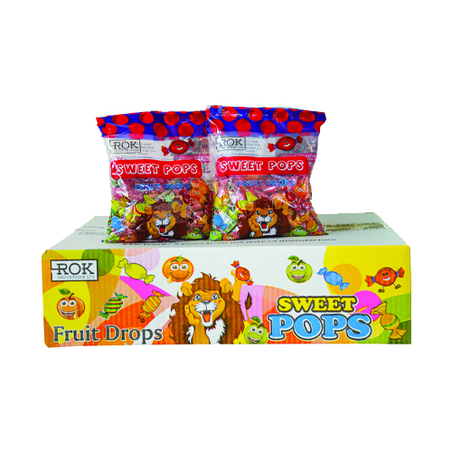 Rok Sweet Pops-Fruit Drops 30Pkts