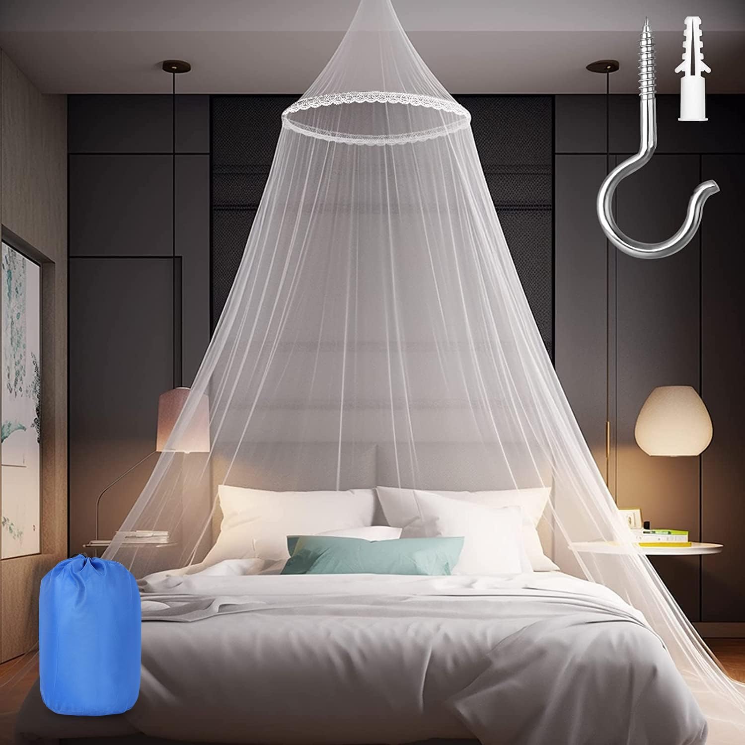 Round Mosquito Net Small