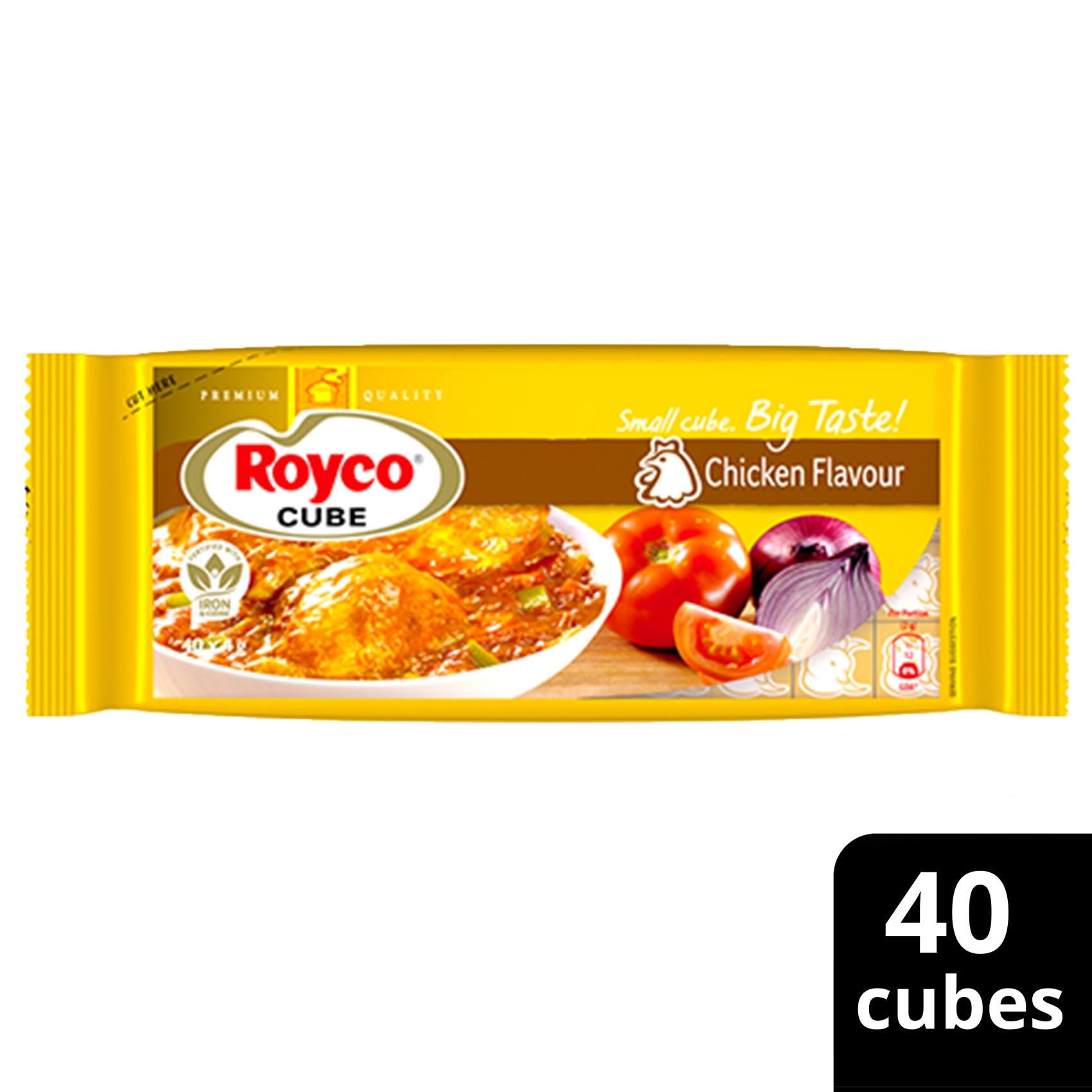 Royco Chicken Flavour Seasoning Cube 4G
