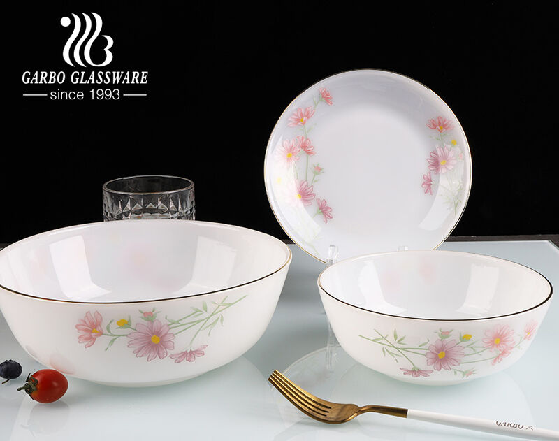 R/B Opal Glassware Without Lid
