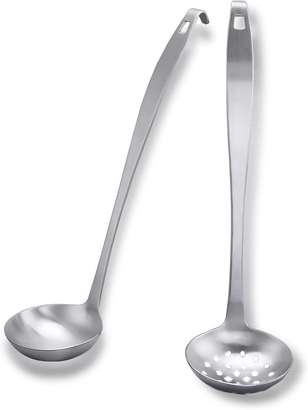 R/B Steel Long Serving Spoon Laddle