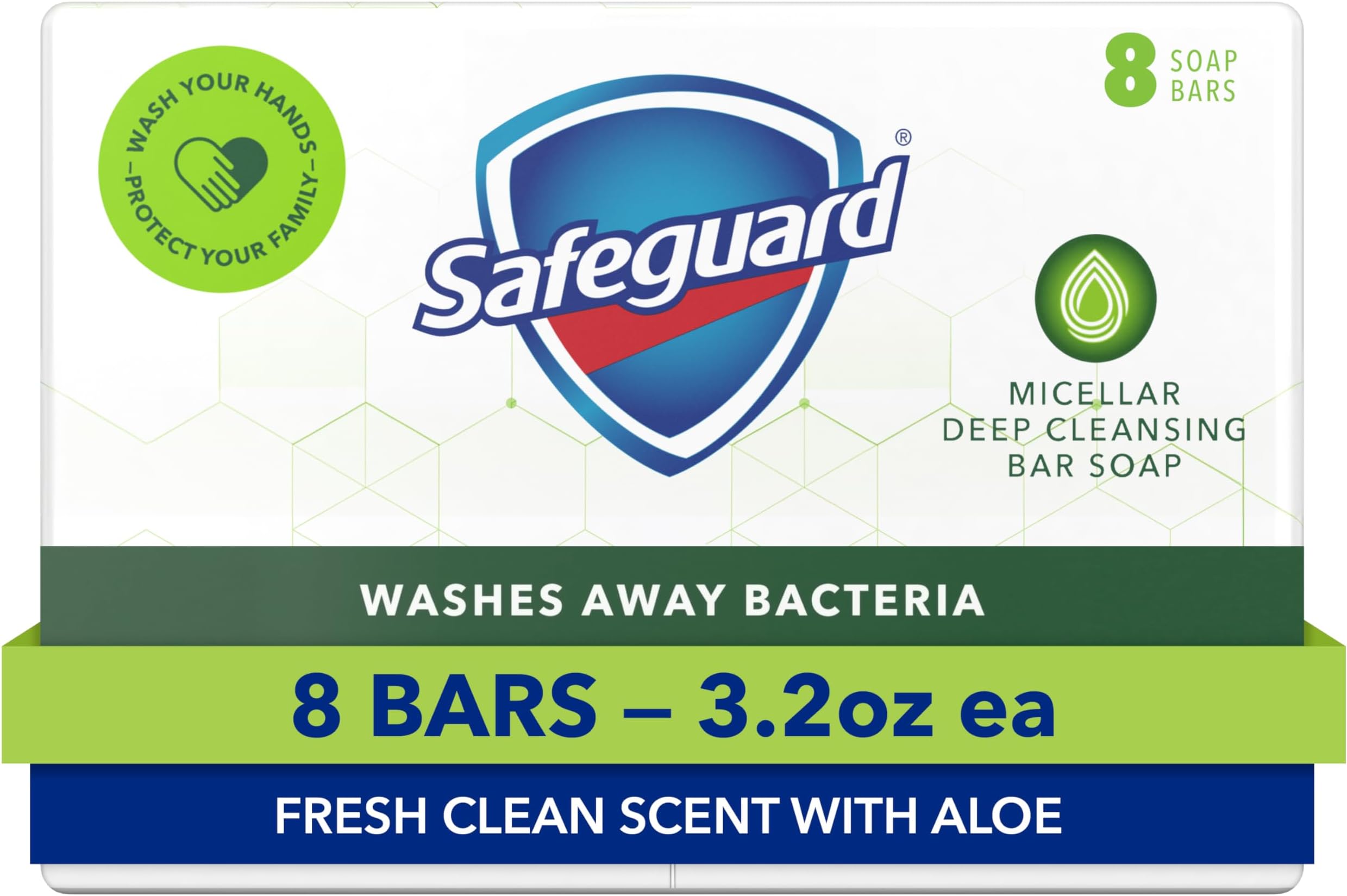 Safeguard Soap White 4+1