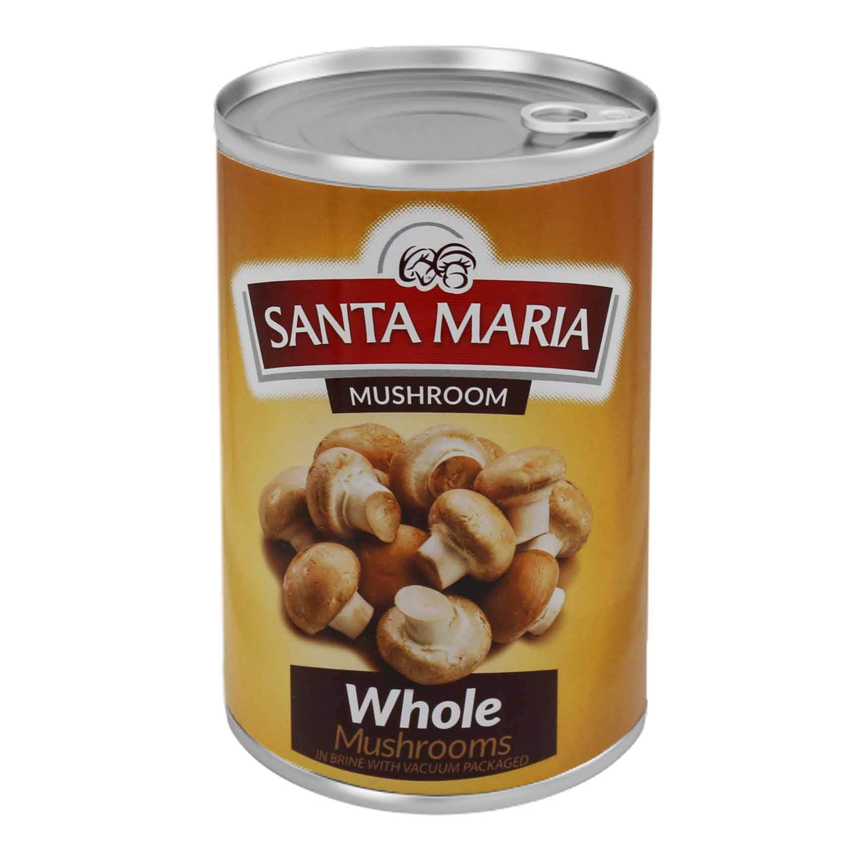Santa Maria Whole Mushrooms 360G