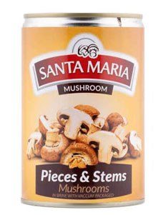 Santa Maria Whole Mushroom 720G