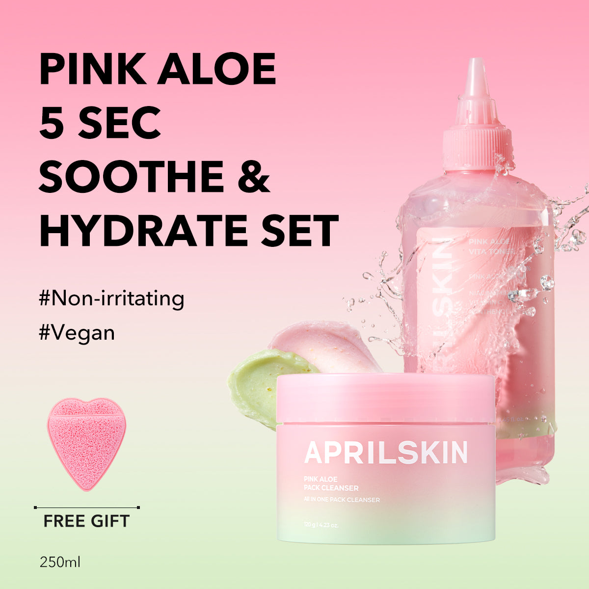 Sedoso Glycerine Pink/Aloe-V 50Ml