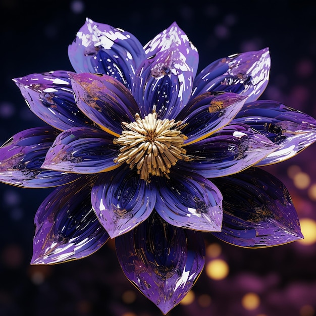 Shinny Flower Colour