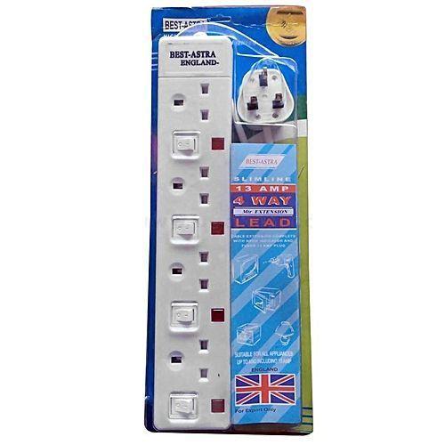 Socket Exten.astra 4 Way