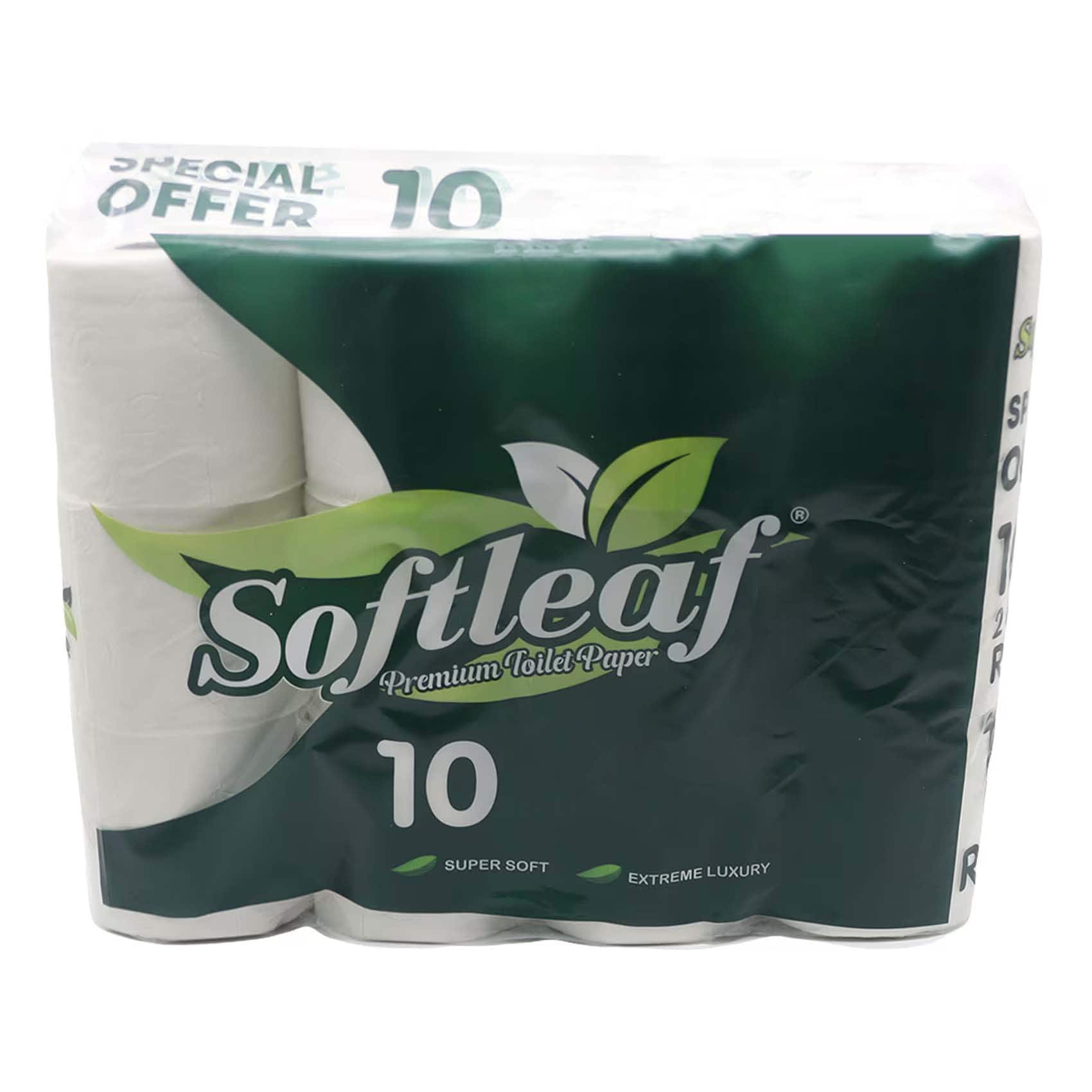Soft Leaf Toilet Paper 10S