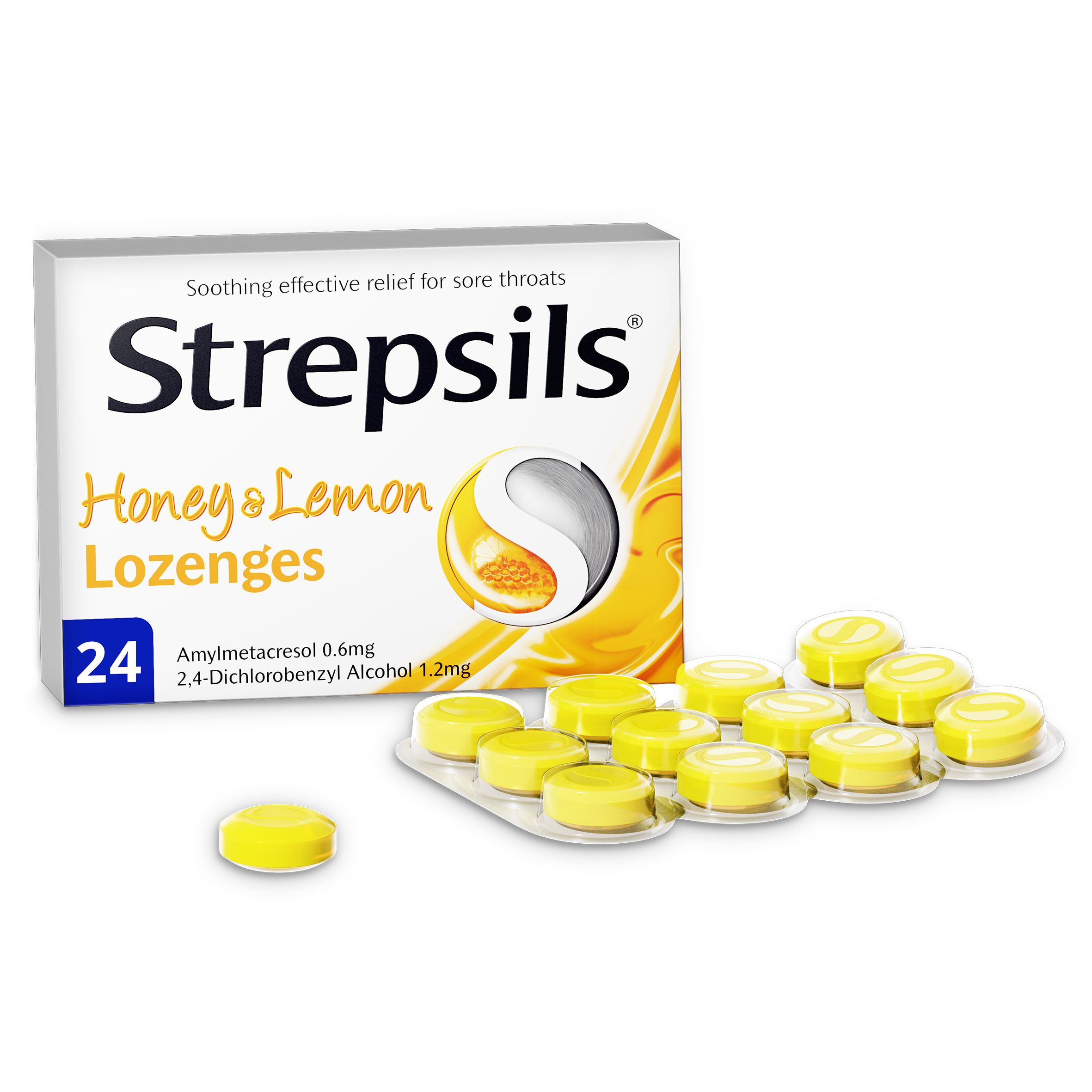 Strepsil Honey&Lemon 6S Pair