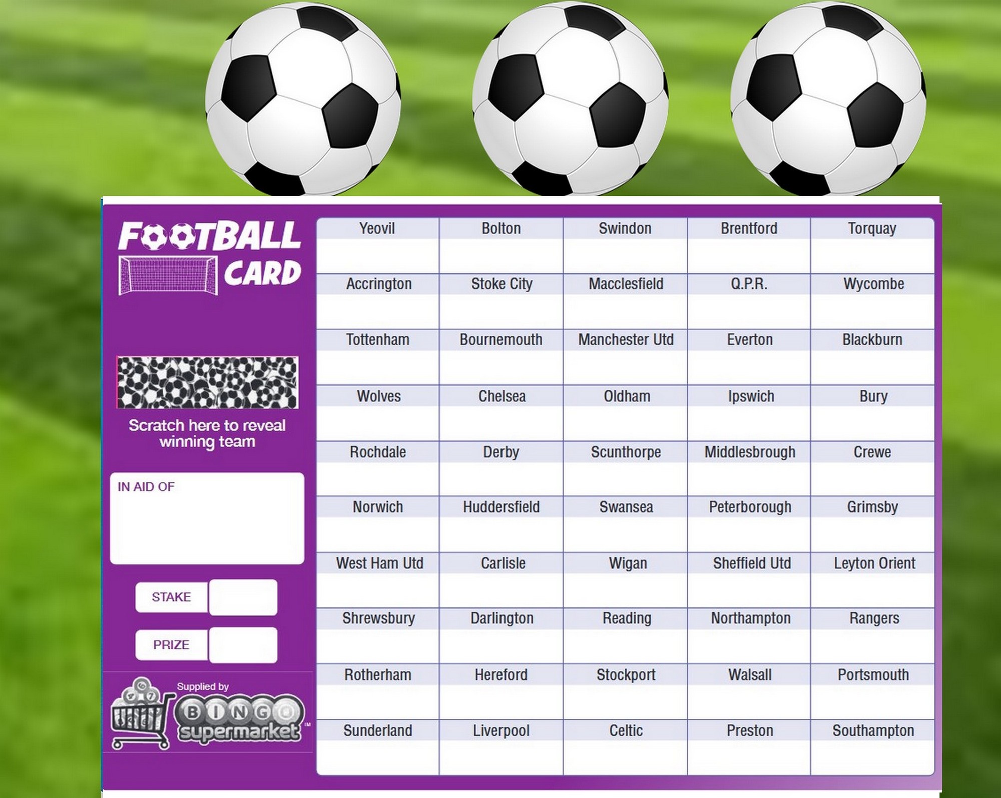 Success Card A5 Football