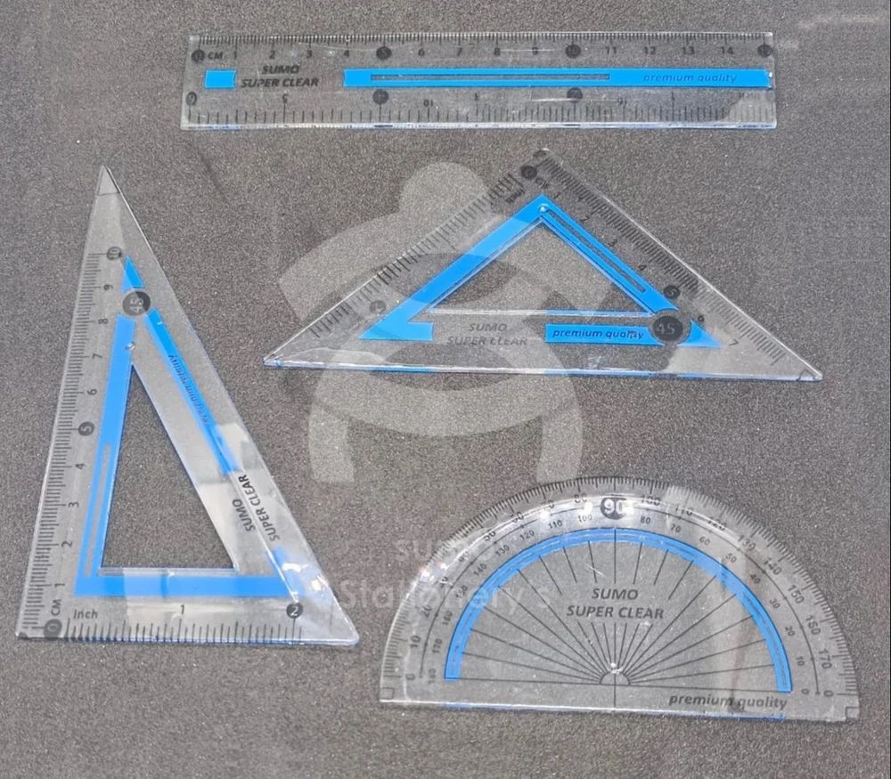 Sumo Super Clear Mathematical Set