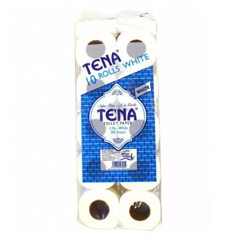 Tena 10 Roll Tissue