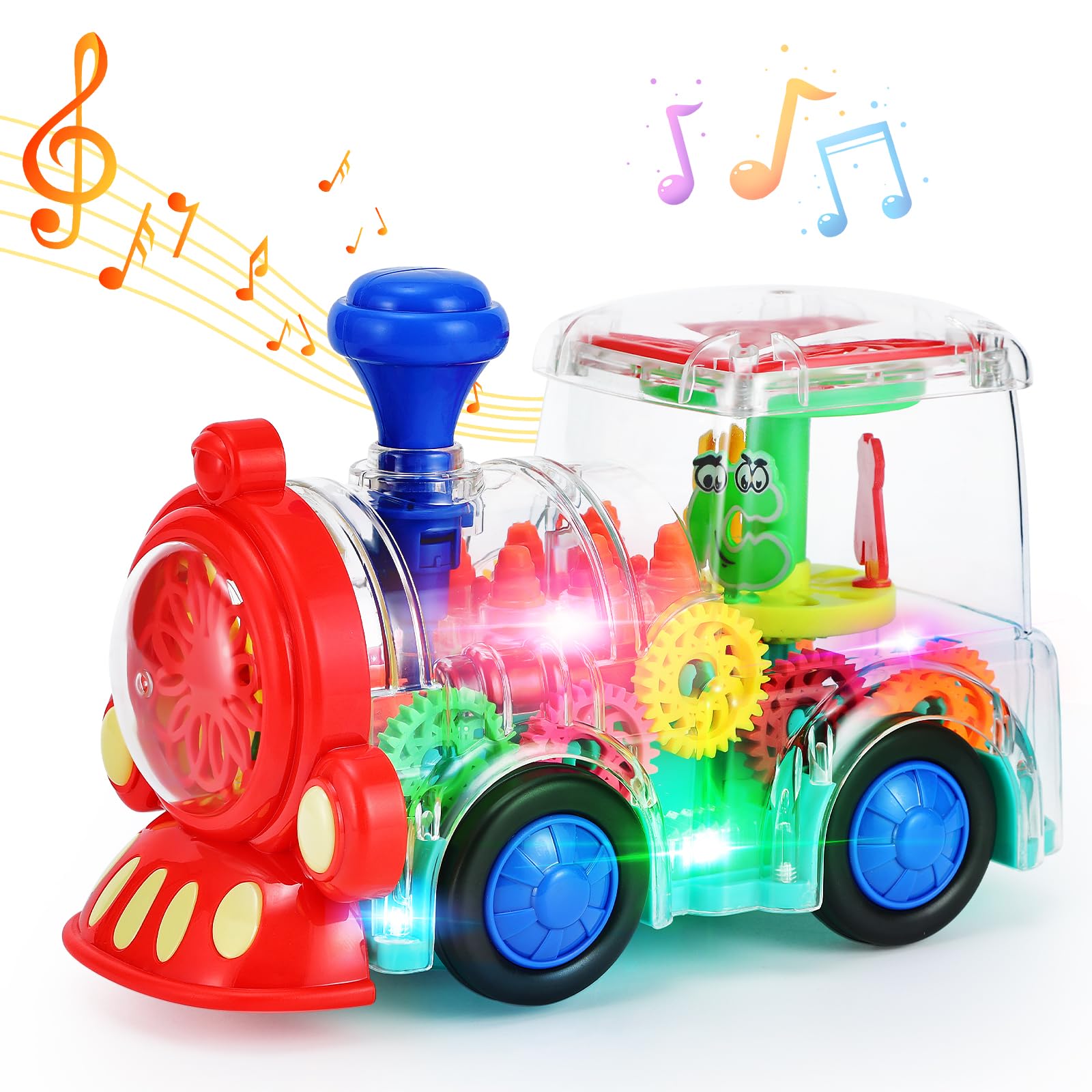 Toy Cute Train 4D Light