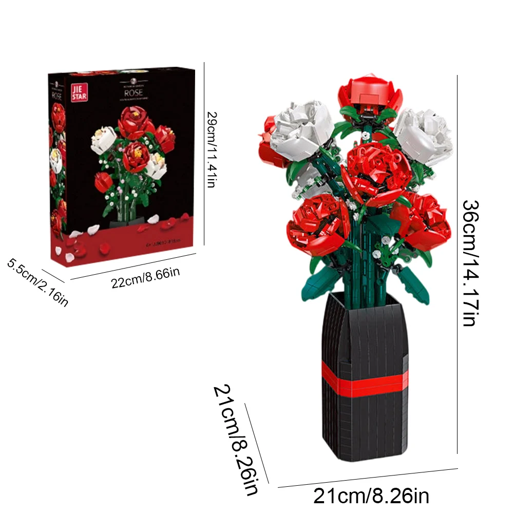 Toy Flower Tree Roses