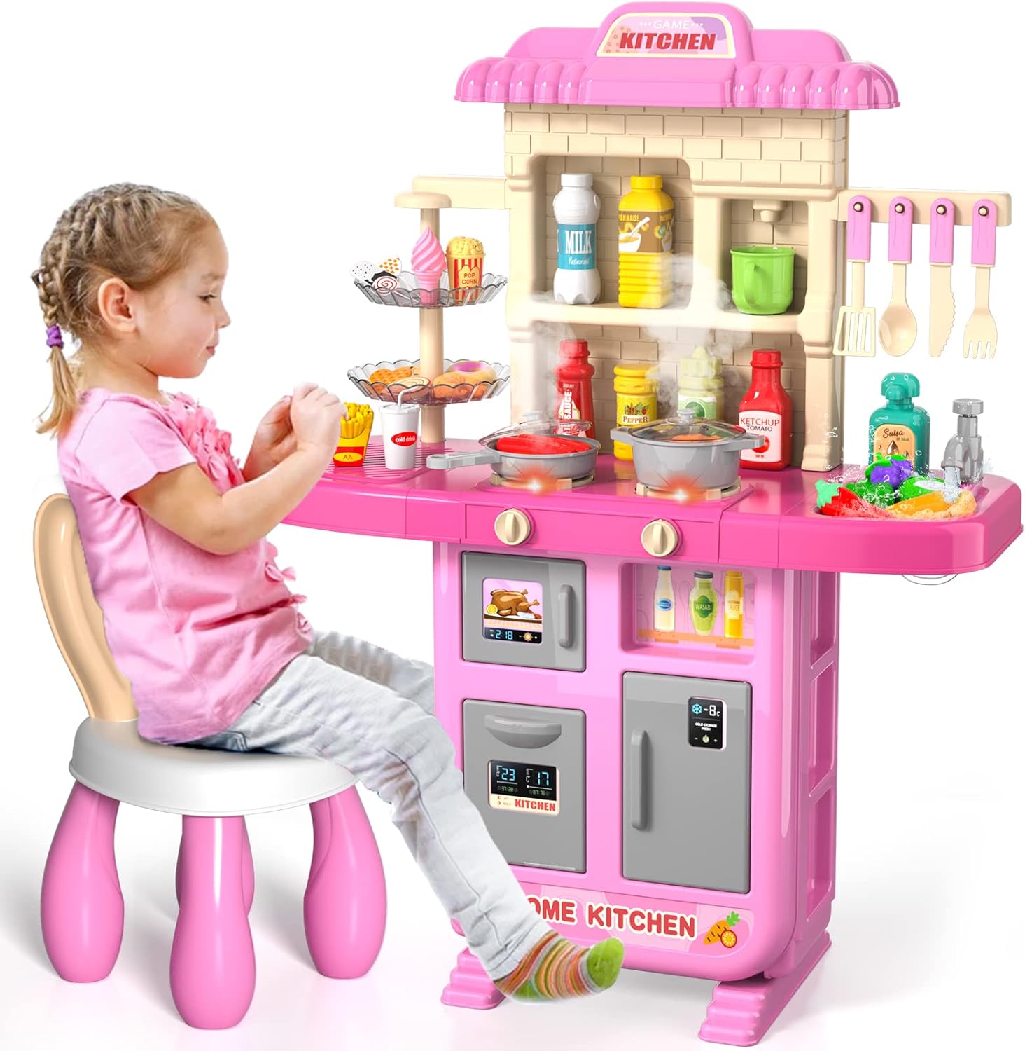 Toy Kitchen Set Chairs