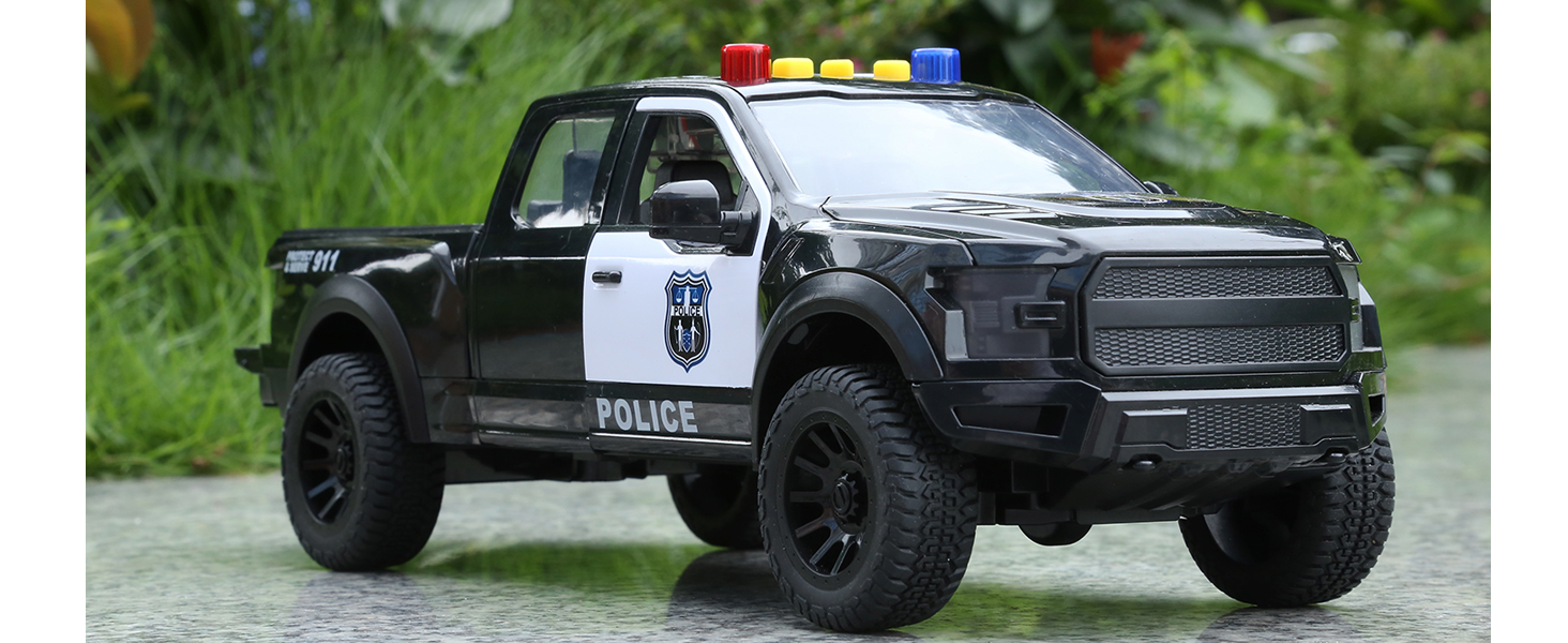 Toy Police Pickup No.9329A-3