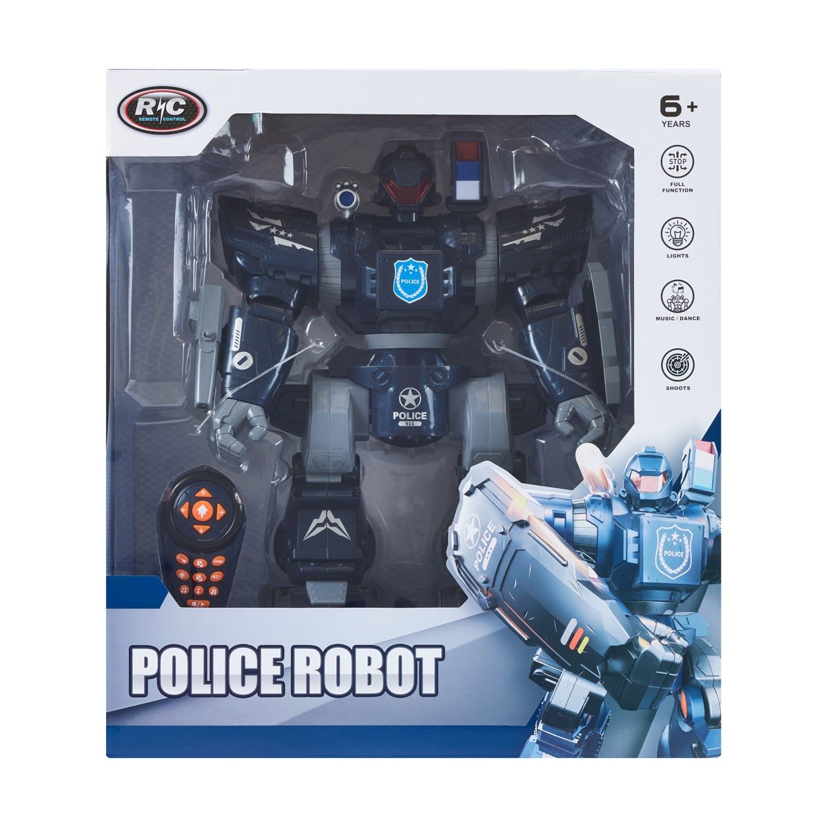 Toy Police Robot Boy No.hb007-2 Police